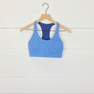 Outdoor Voices Two Tone Blue Sports Bra Size S